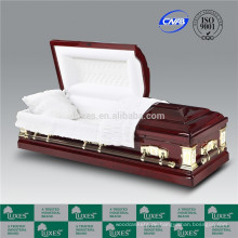 LUXES US amerikanischen neue Schatullen Betten für Beerdigung Großhandel Herstellung